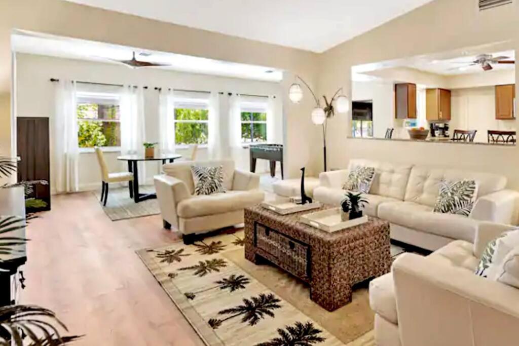Heated Saltwater Pool Home Minutes To Beach Englewood Esterno foto