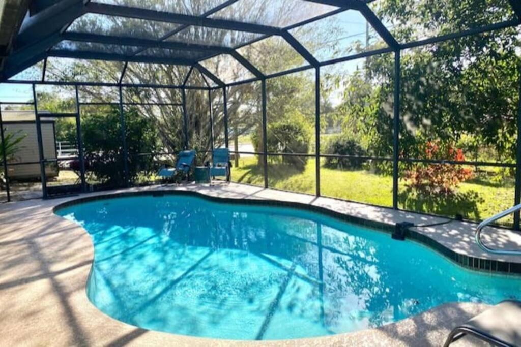 Heated Saltwater Pool Home Minutes To Beach Englewood Esterno foto